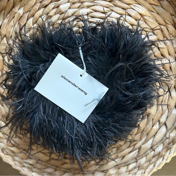 NIB Alexander Wang Black Heart Pillow Clutch - Picture 6 of 10